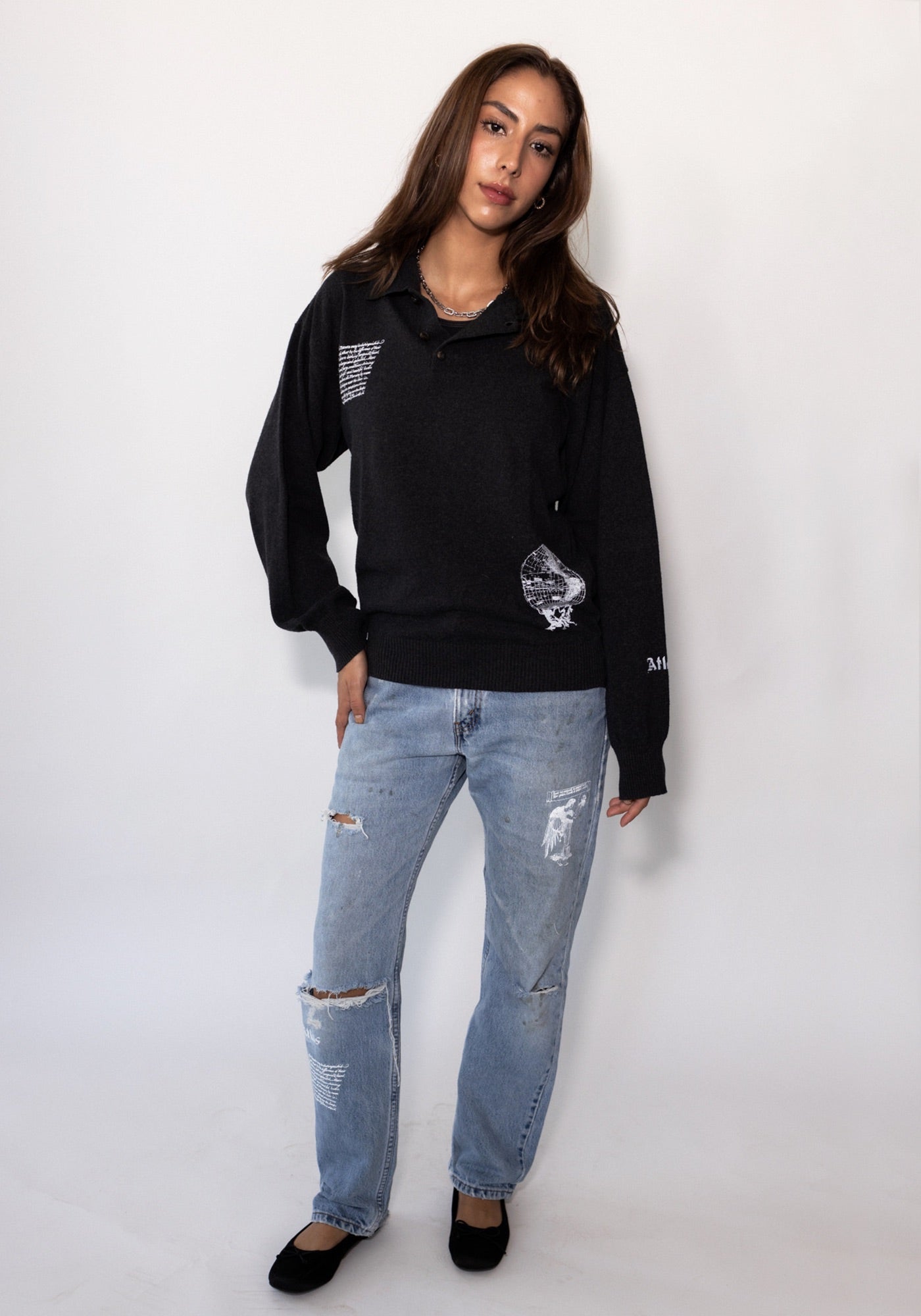 Vermont Dark Gray Sweater