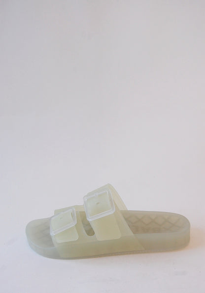 Balenciaga Translucent Rubber Sandals | Size: 40