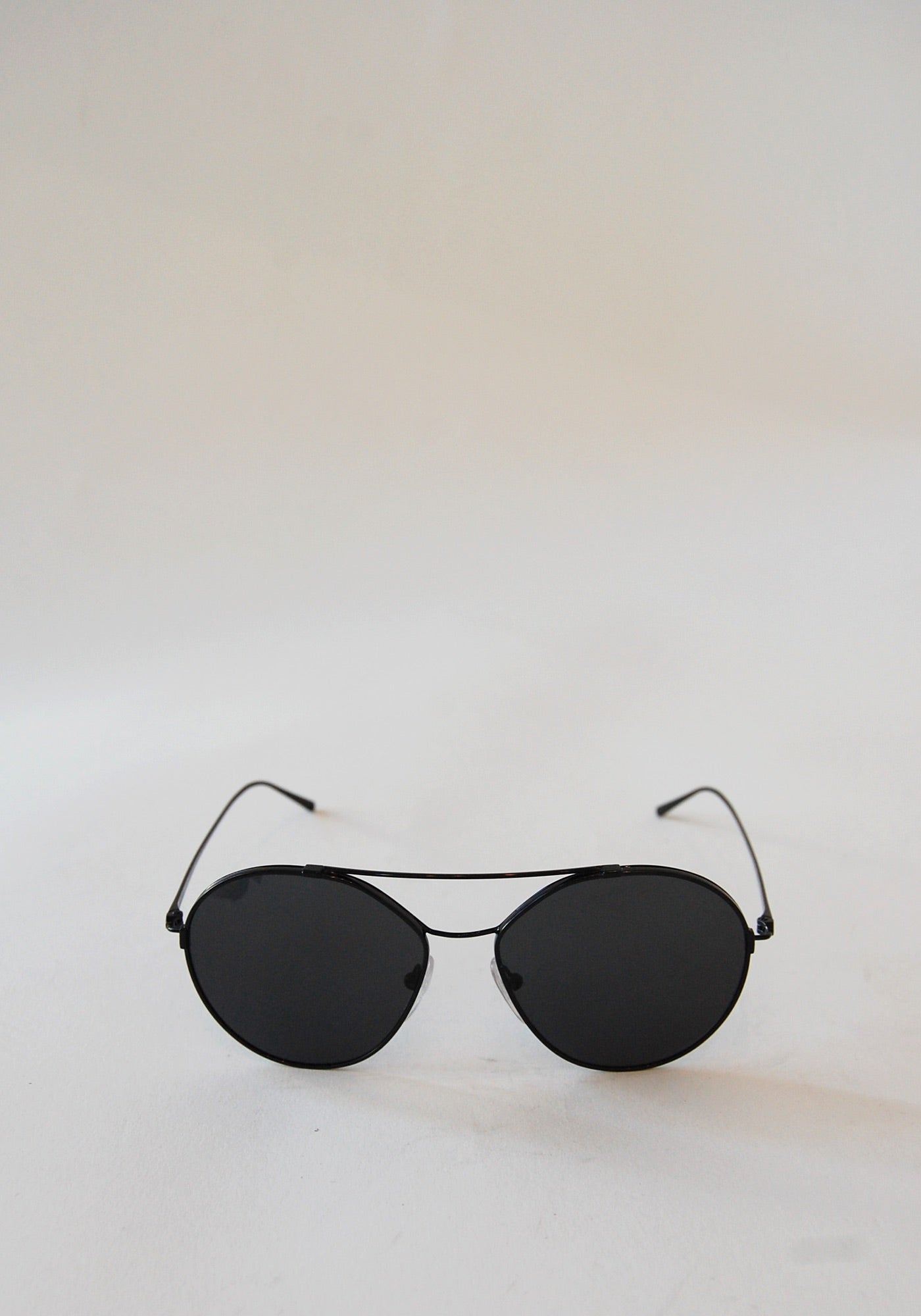Prada Black Round Sunglasses