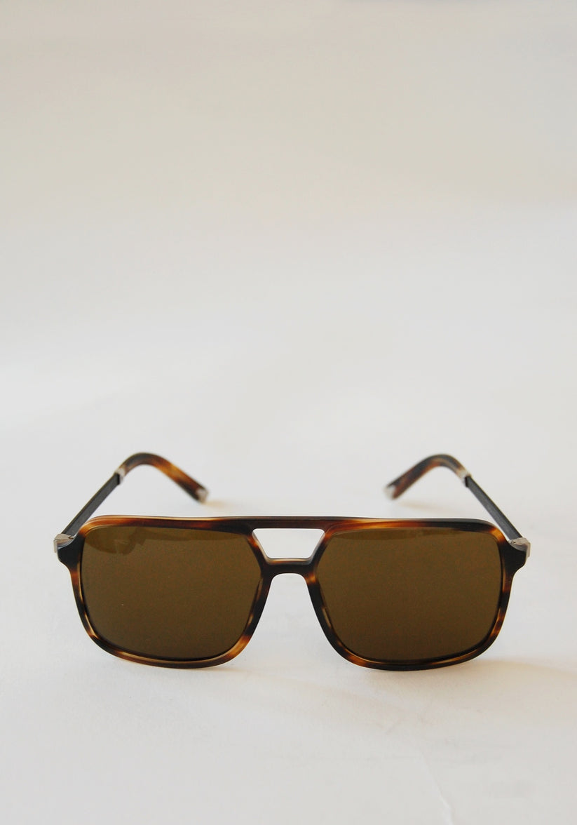 Dolce and Gabbana Tortoise Aviator Sunglasses