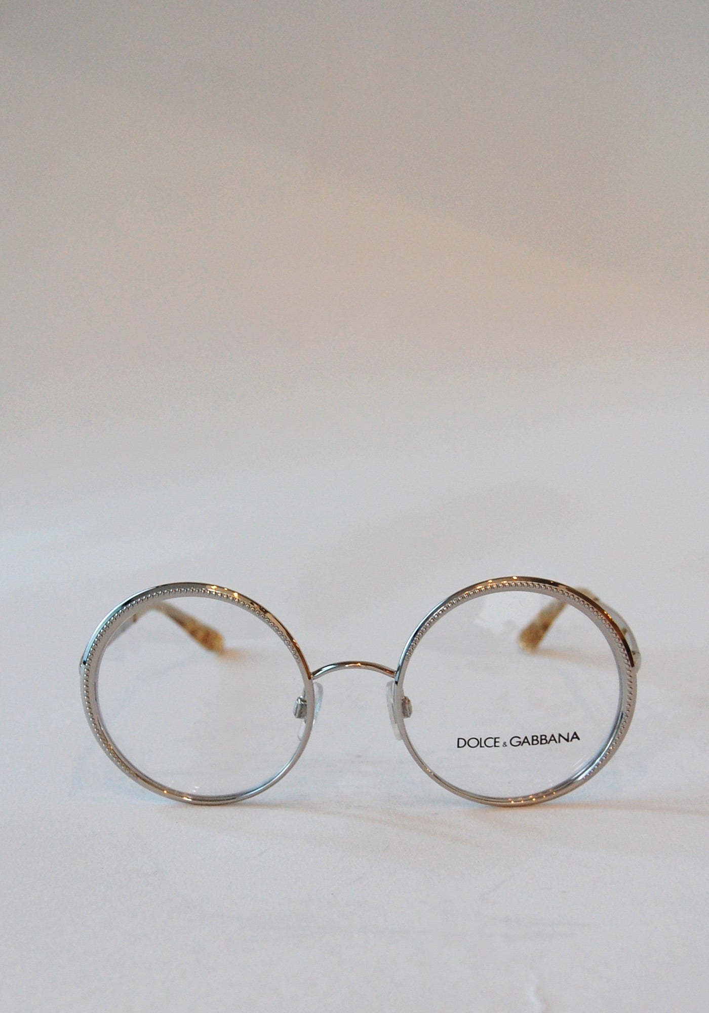Dolce and Gabbana Silver Glasses