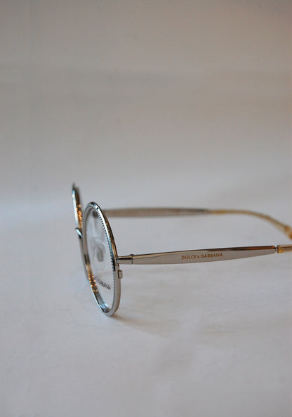 Dolce and Gabbana Silver Glasses