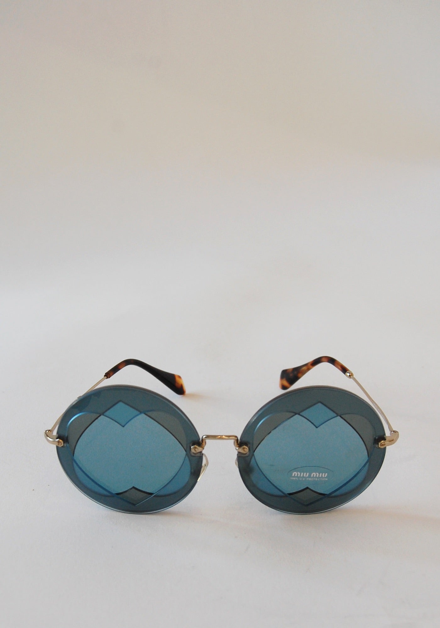 Miu Miu Blue Heart Sunglasses