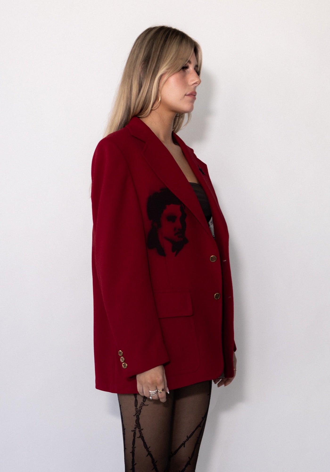 Red Elvis Presley Blazer