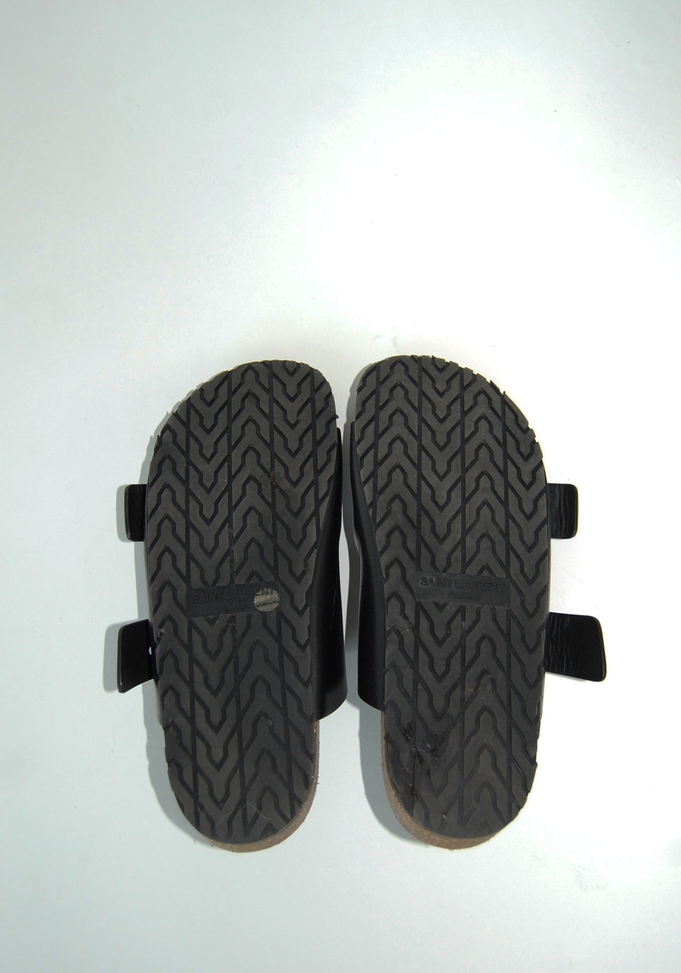 YSL Black Sandal | Size: 40